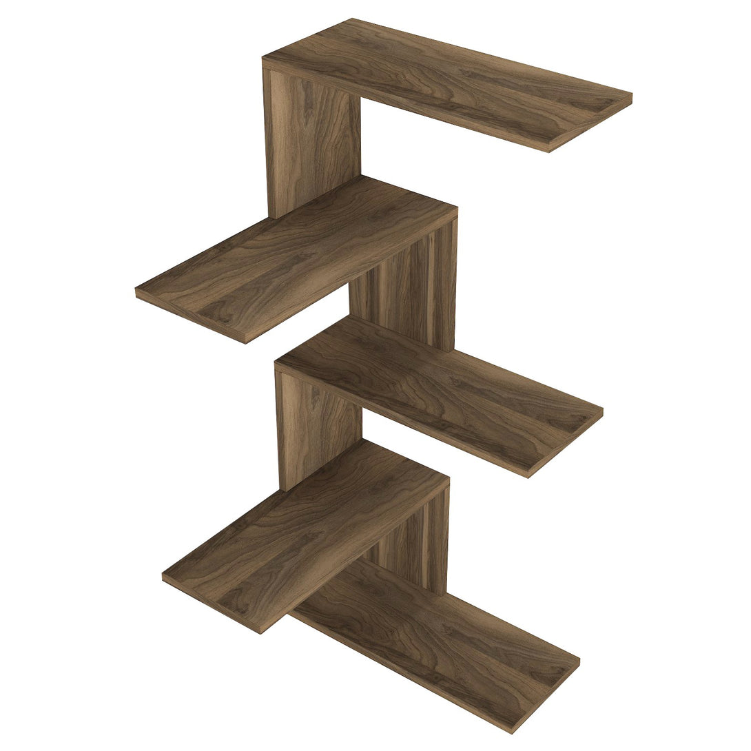 Fali polc Caniko - Walnut-Vashome.sk
