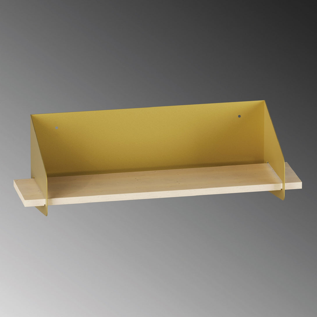 Fali polc Long Arm - Gold-Vashome.sk
