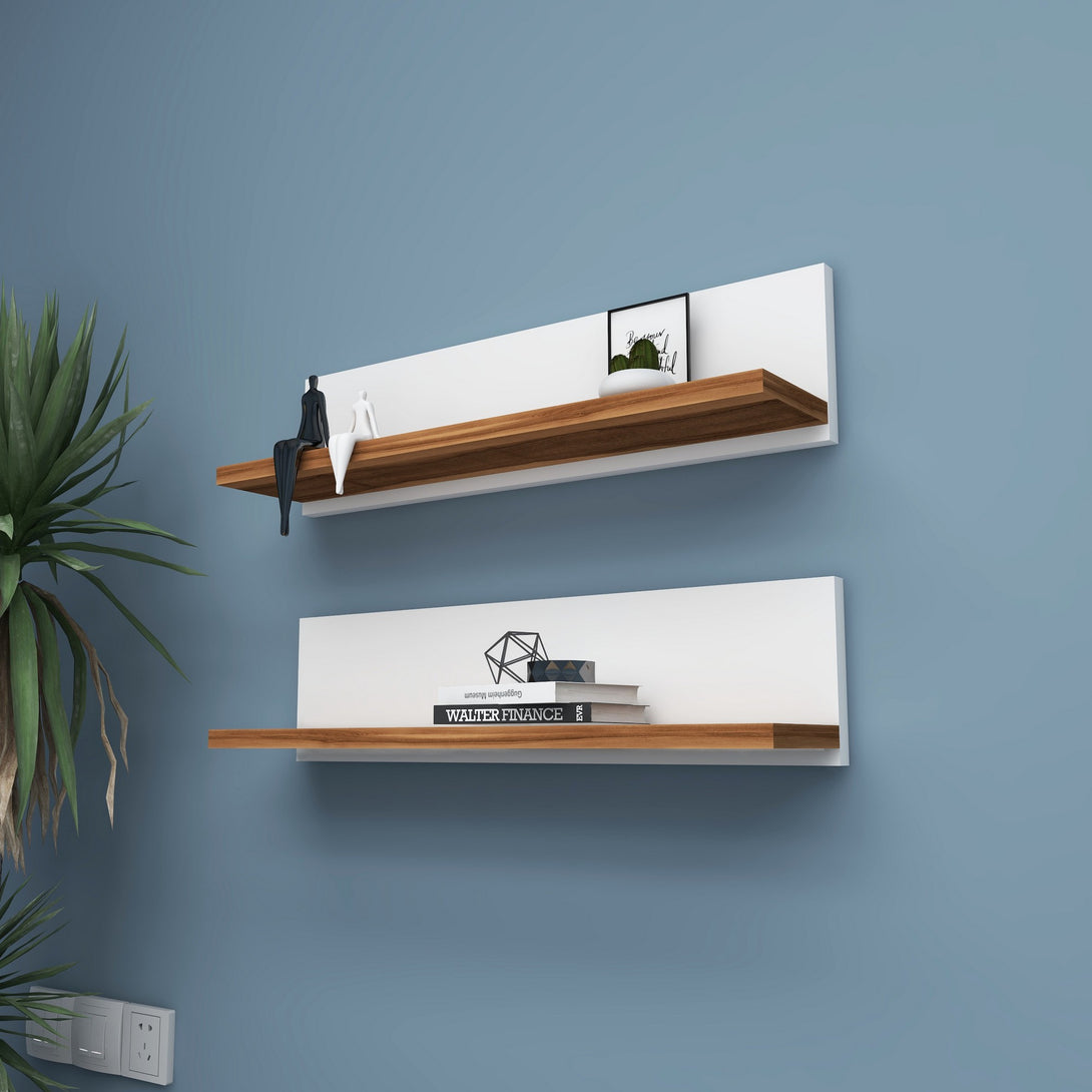 Fali polc Shelf - White-Vashome.sk