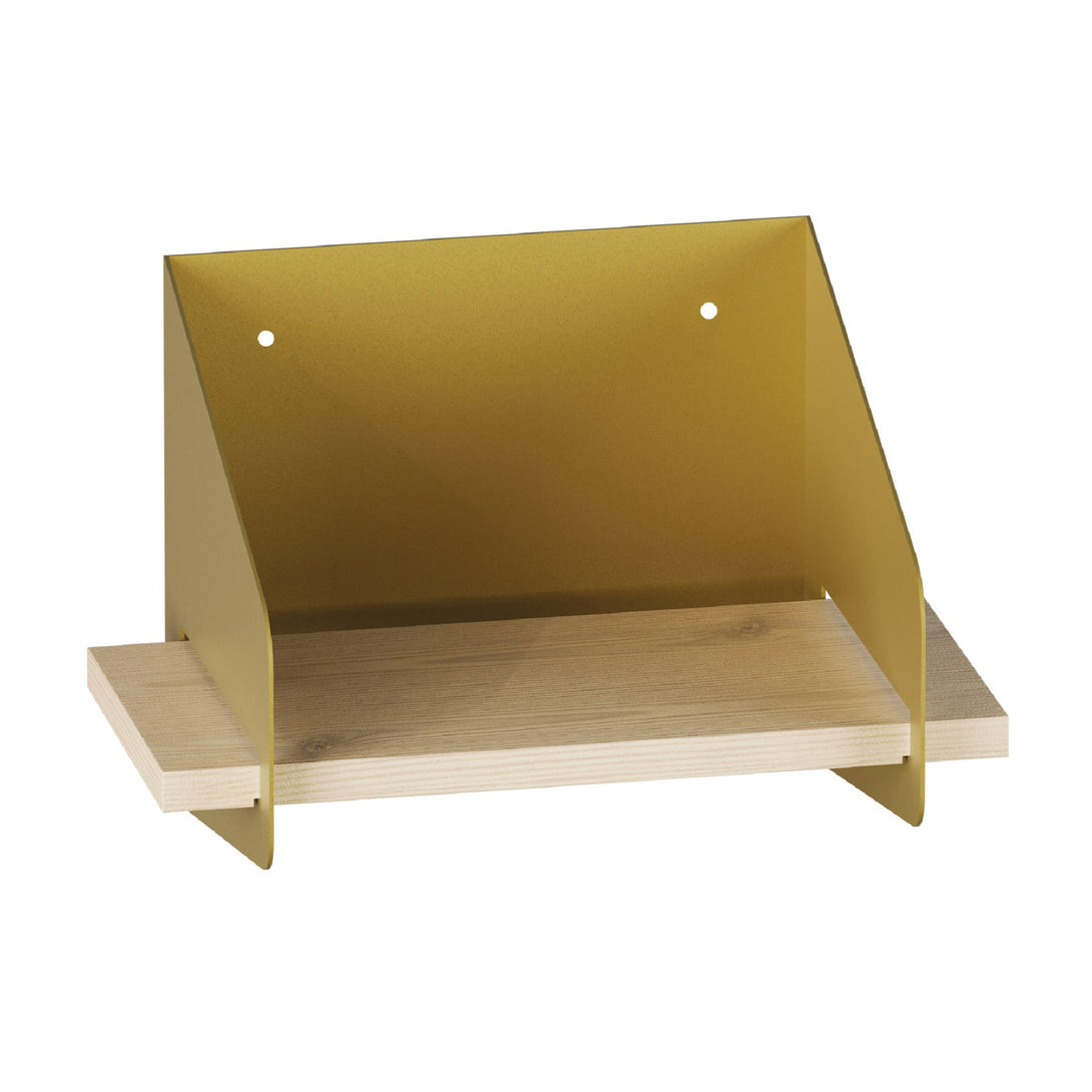 Fali polc Short Arm - Gold-Vashome.sk