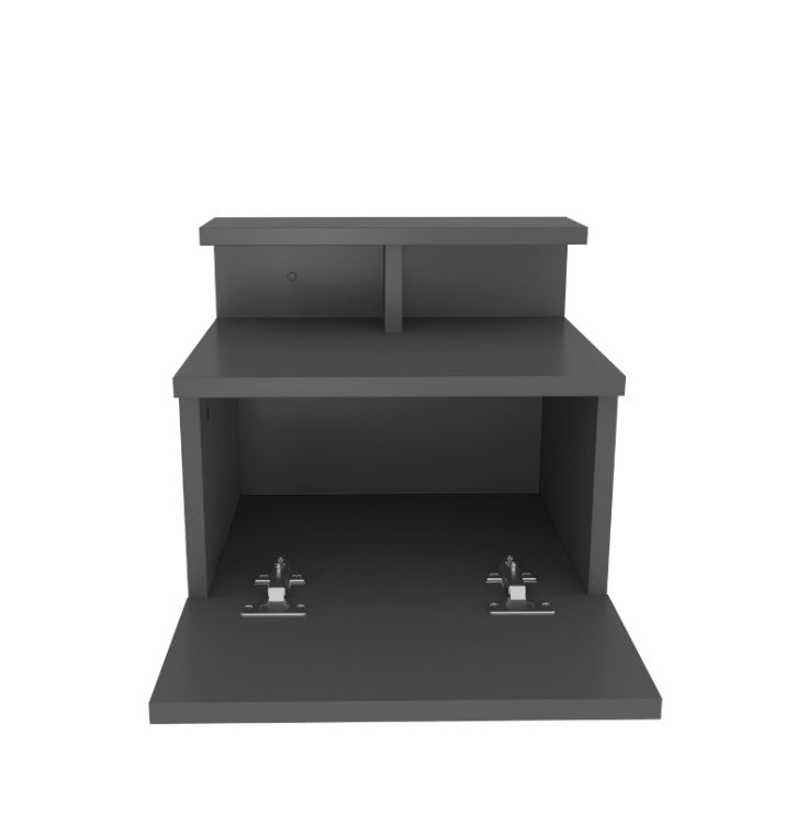 Nočný stôl Alice - Anthracite-Vashome.sk