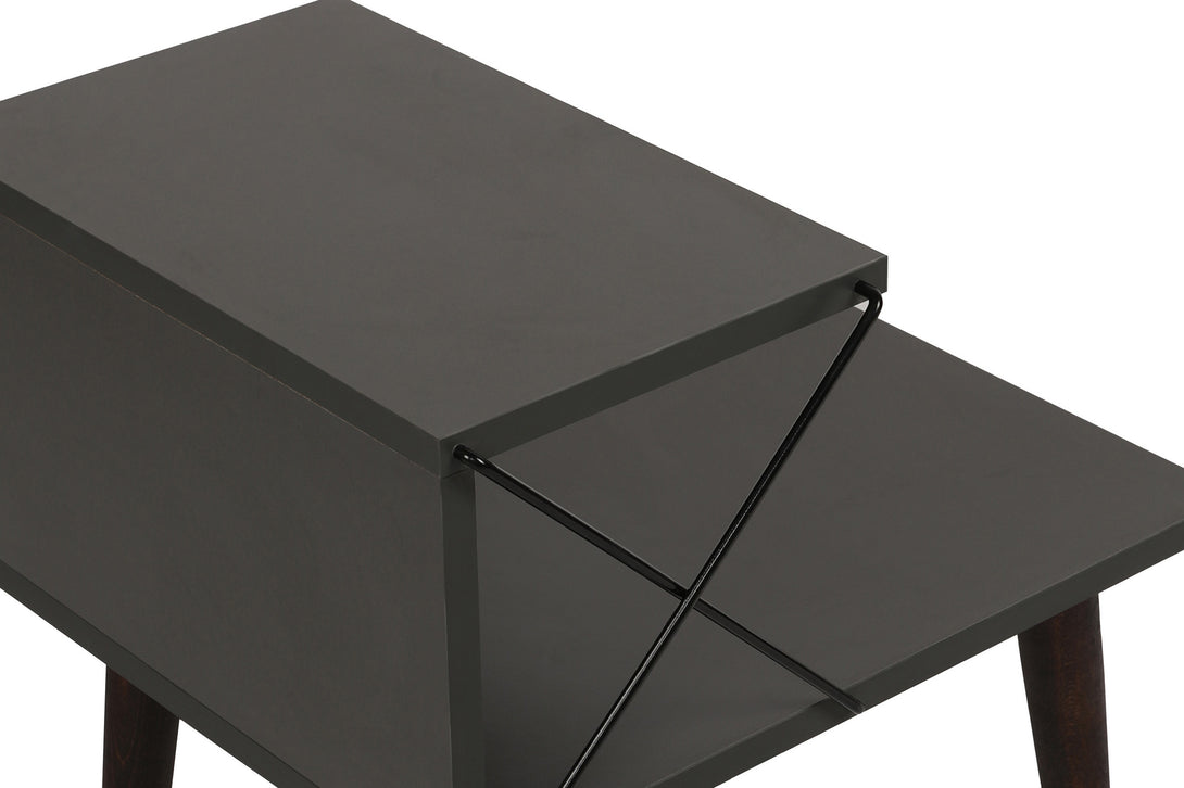 Nočný stôl Cross - Anthracite-Vashome.sk