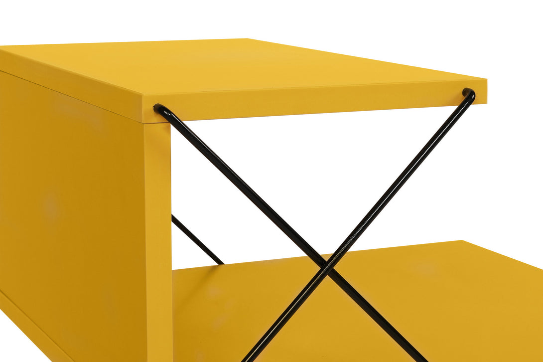 Nočný stôl Cross - Yellow-Vashome.sk