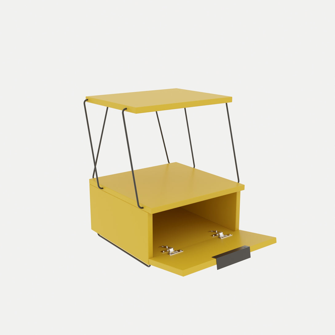 Nočný stôl Tekoba - Yellow-Vashome.sk