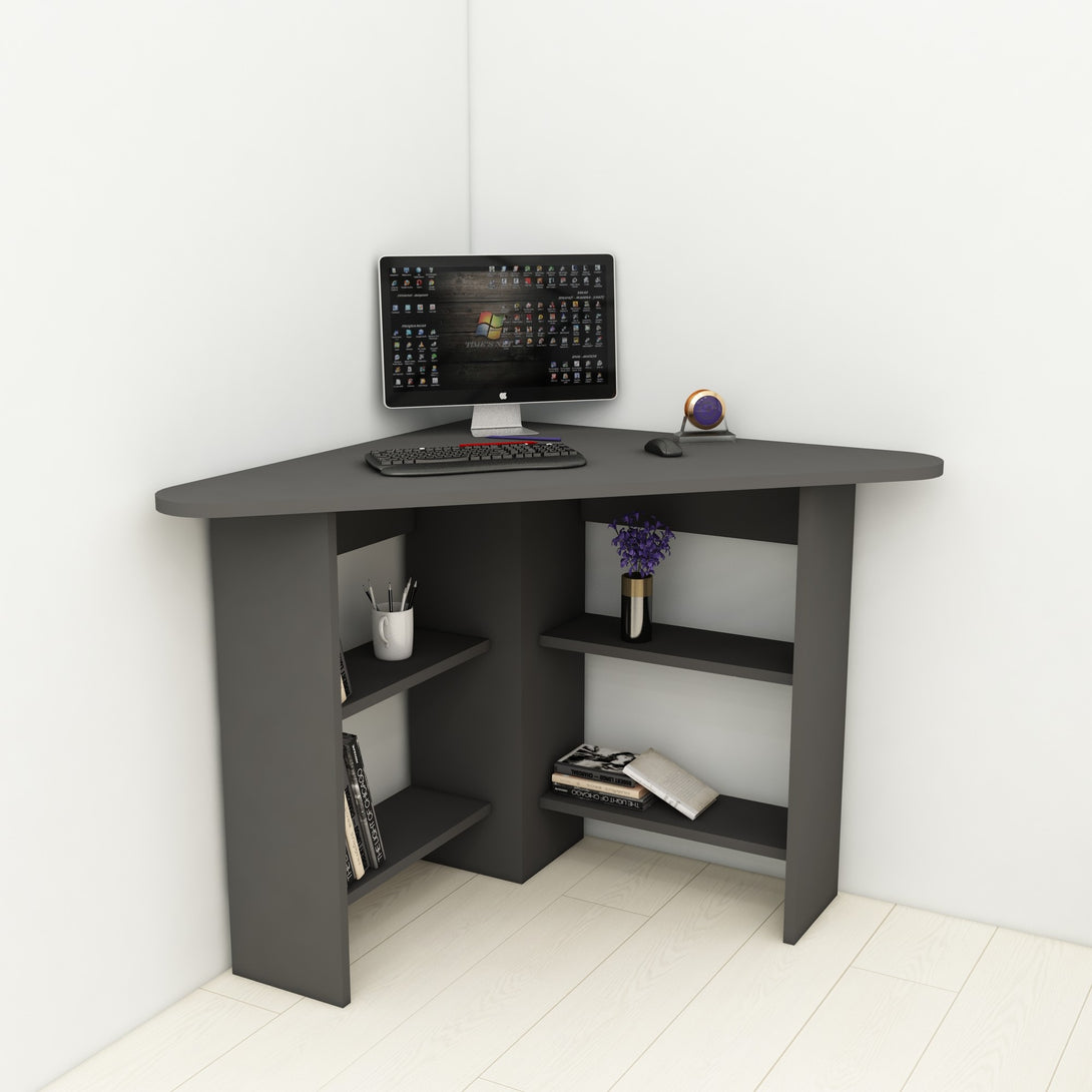 Íróasztal Corner - Anthracite-Vashome.sk