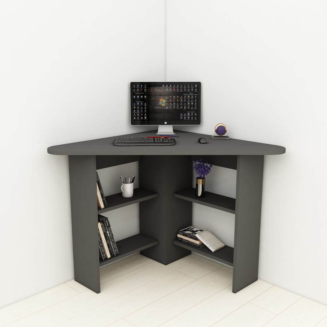 Íróasztal Corner - Anthracite-Vashome.sk