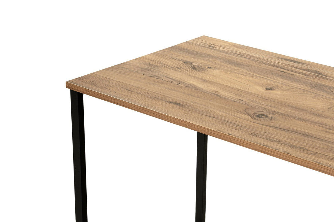Íróasztal Twin Study Desk - Atlantic Pine, Black-Vashome.sk