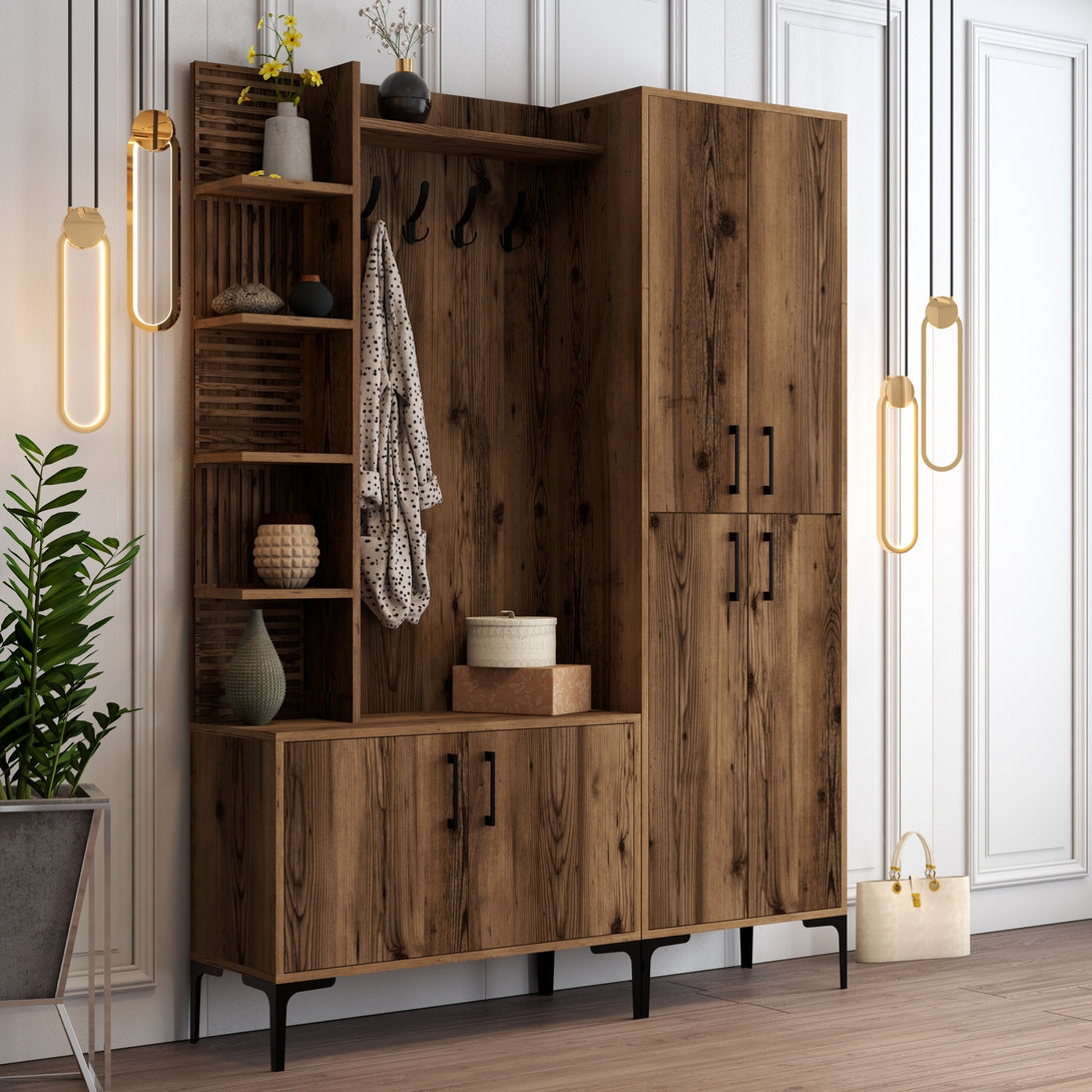 Predsieňová stena Viyana DA - Walnut-Vashome.sk
