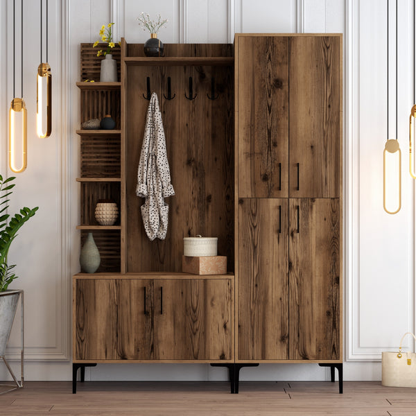 Predsieňová stena Viyana DA - Walnut-Vashome.sk