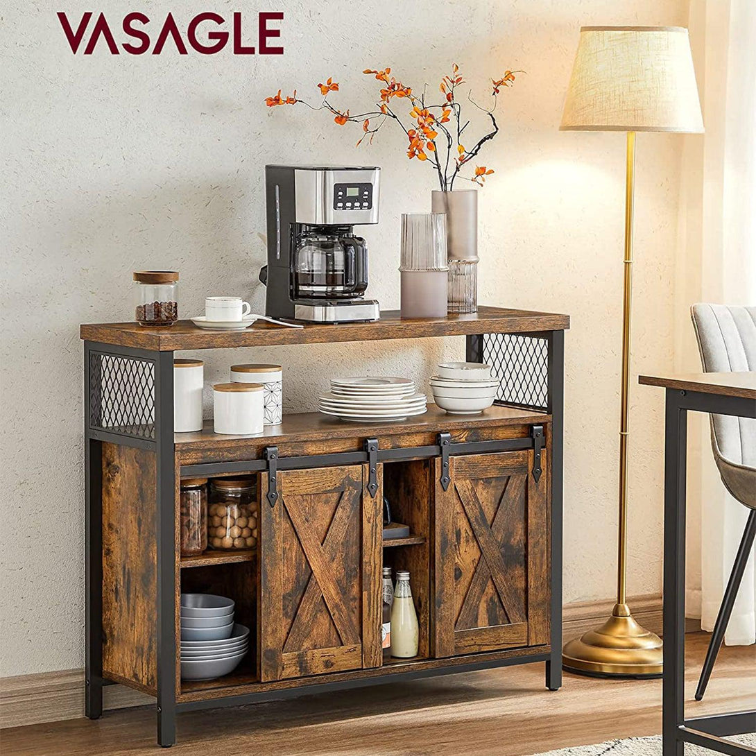 VASAGLE Jedálenská skrinka, kuchynská skrinka-Vashome.sk