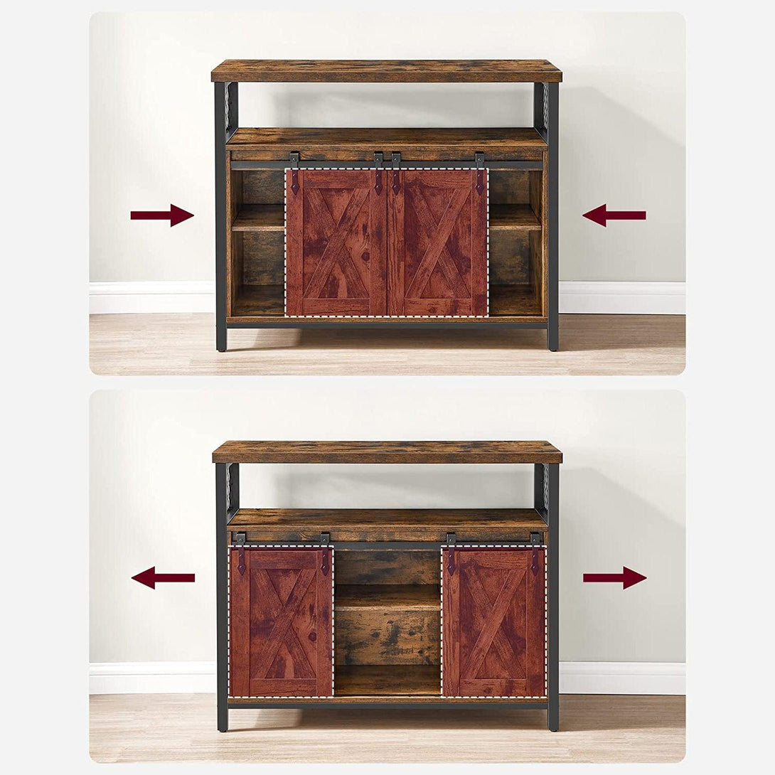 VASAGLE Jedálenská skrinka, kuchynská skrinka-Vashome.sk