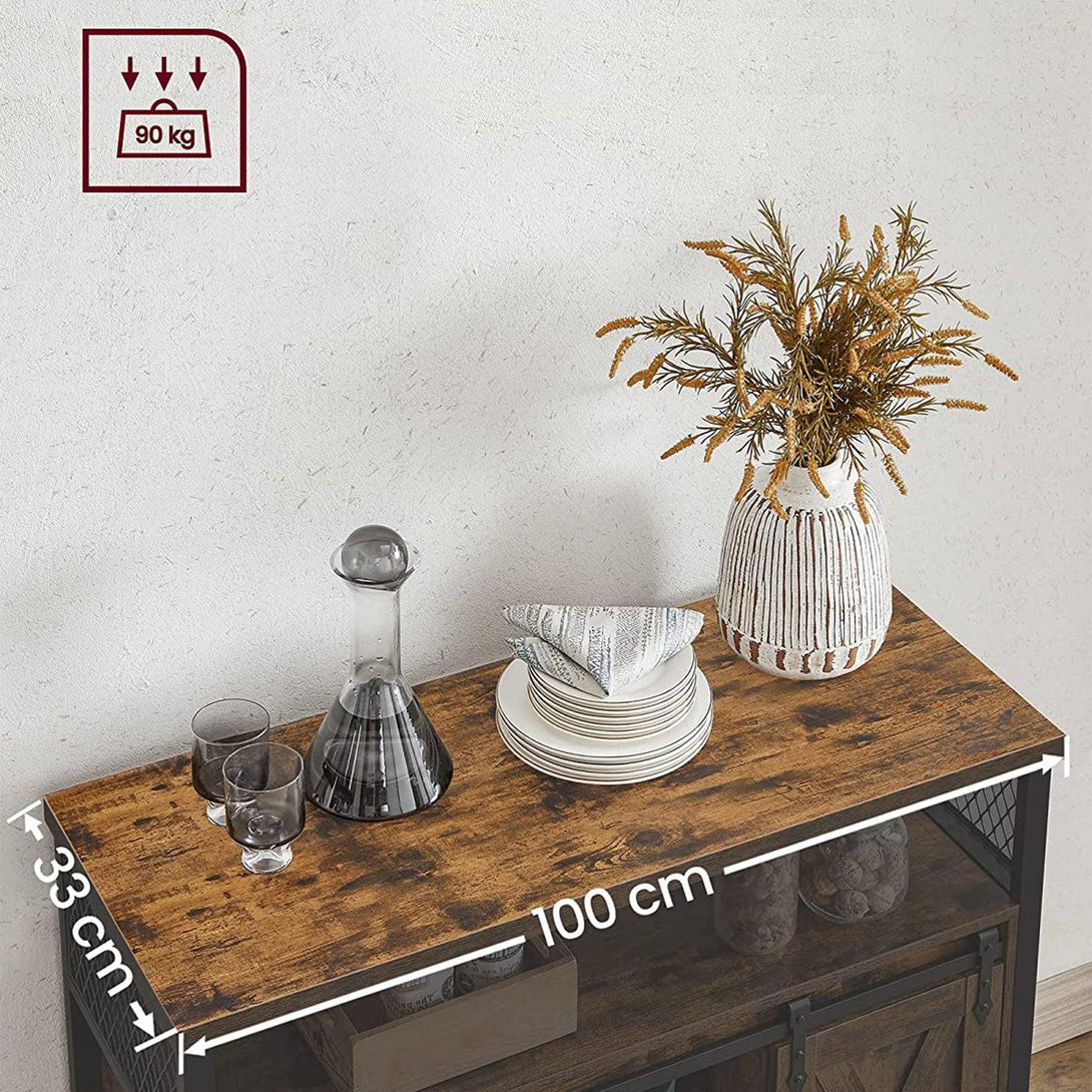 VASAGLE Jedálenská skrinka, kuchynská skrinka-Vashome.sk