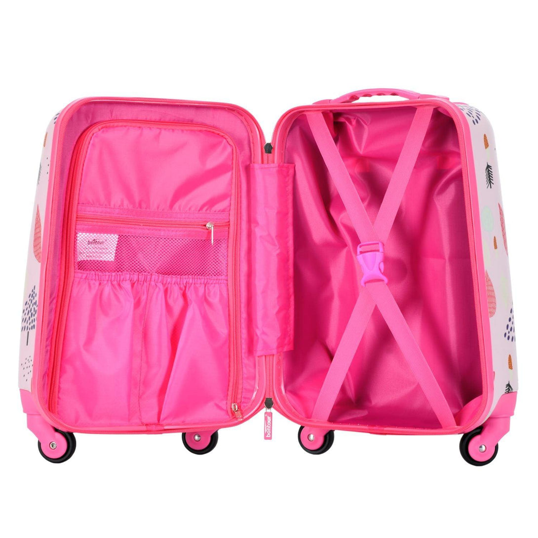 BONTOUR Sada detských kufrov so vzorom Líška (batoh+kufor)