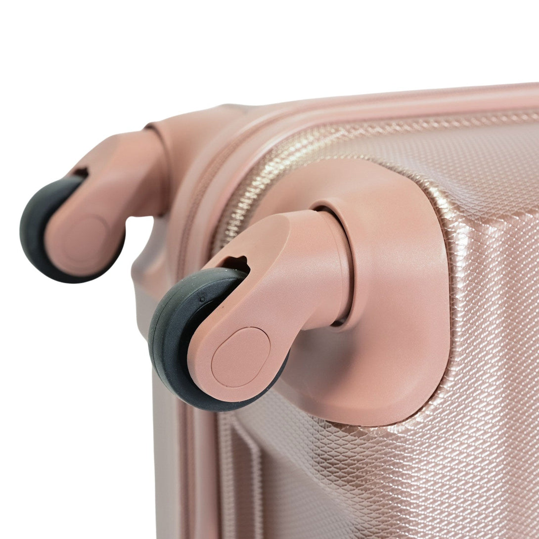 Sada kufrov BONTOUR "Horizontal" so 4 kolieskami, Rosegold-Vashome.sk