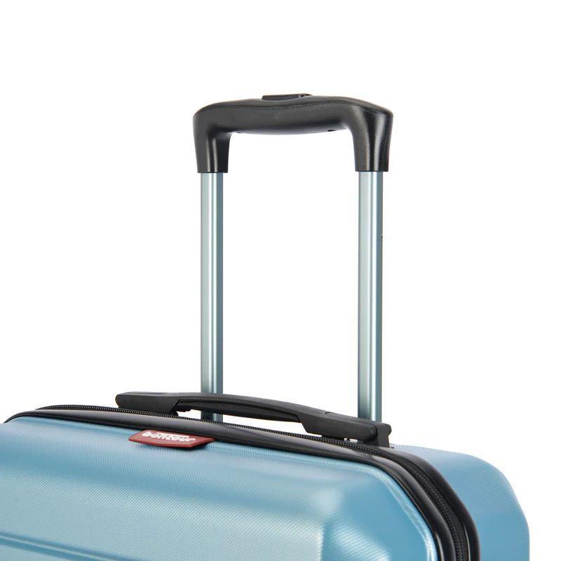 Sada kufrov BONTOUR „Spinner“ na 4 kolieskach, 3 ks, ľadovo modrá-Vashome.sk