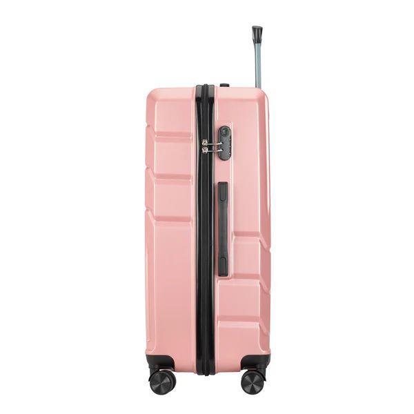 Sada kufrov BONTOUR „Spinner“ na 4 kolieskach, 3 ks, rose gold-Vashome.sk