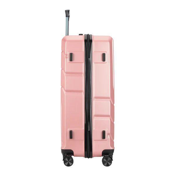Sada kufrov BONTOUR „Spinner“ na 4 kolieskach, 3 ks, rose gold-Vashome.sk