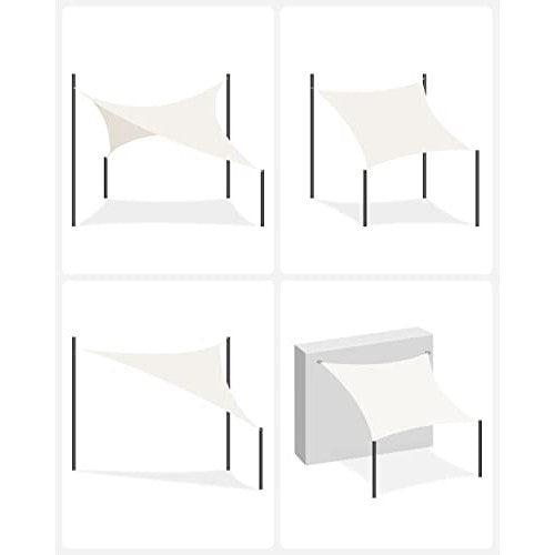 napvitorla 2x3m fehér-Vashome.sk