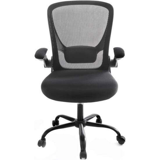SONGMICS Kancelárska stolička, ergonomická počítačová stolička-Vashome.sk