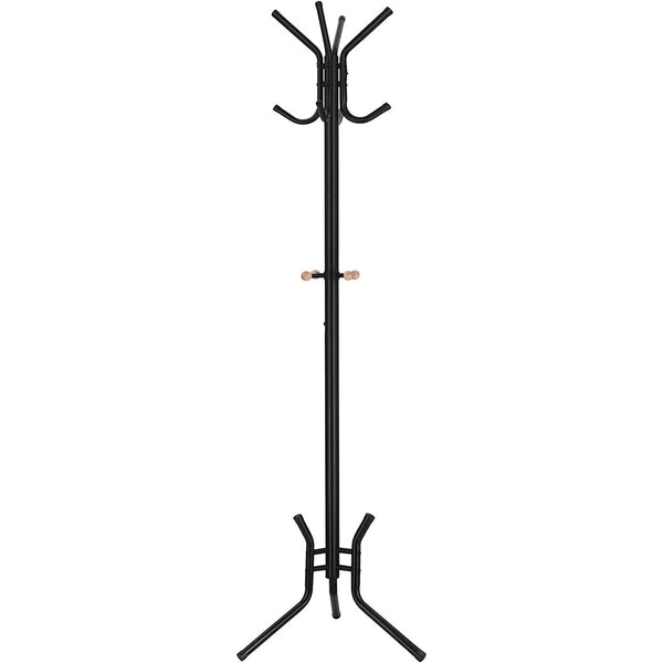 Štýlový kovový vešiak, stojan na kabáty s 12 háčikmi, 176 cm-Vashome.sk