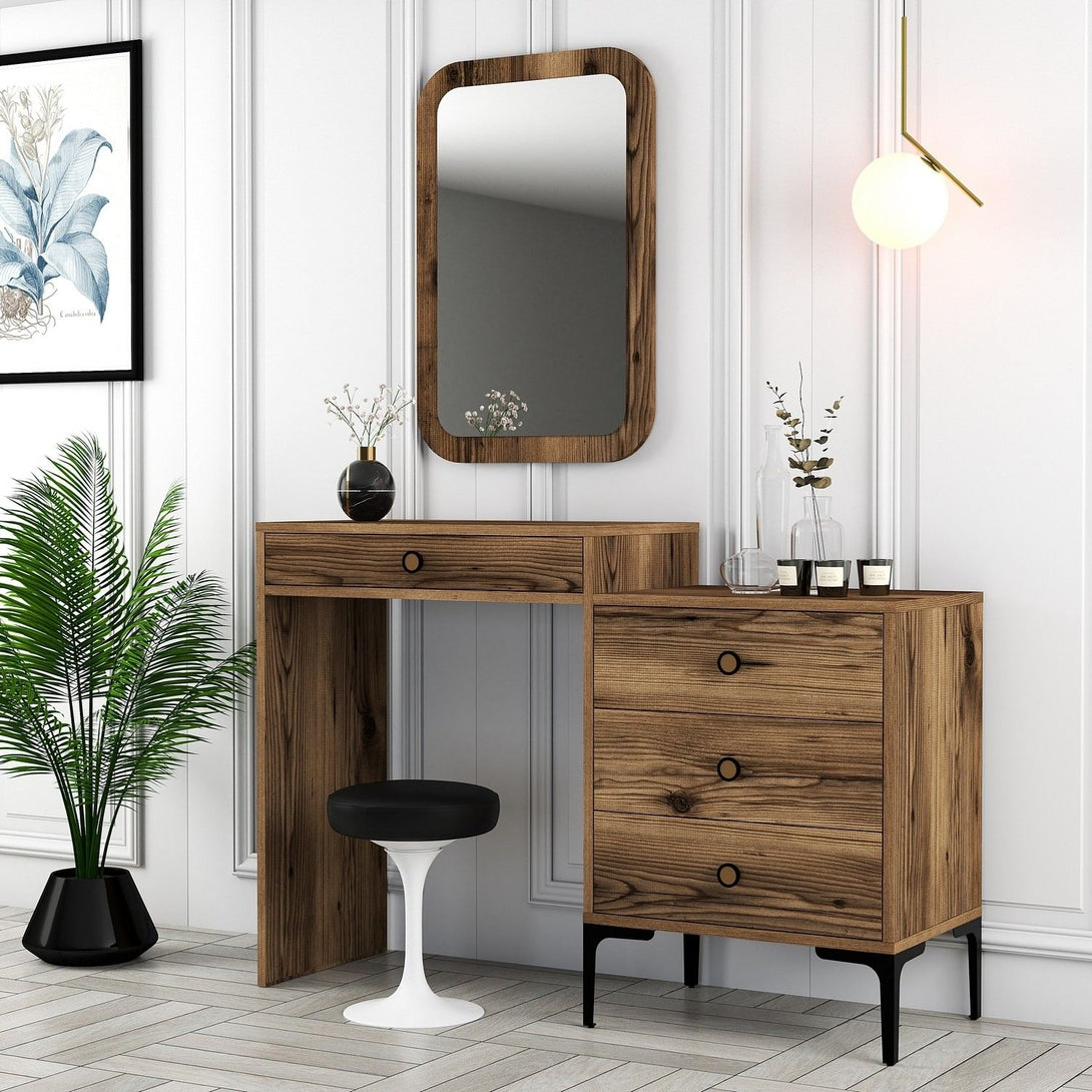 Fésülködő asztal Lizbon 546 - Walnut-Vashome.sk