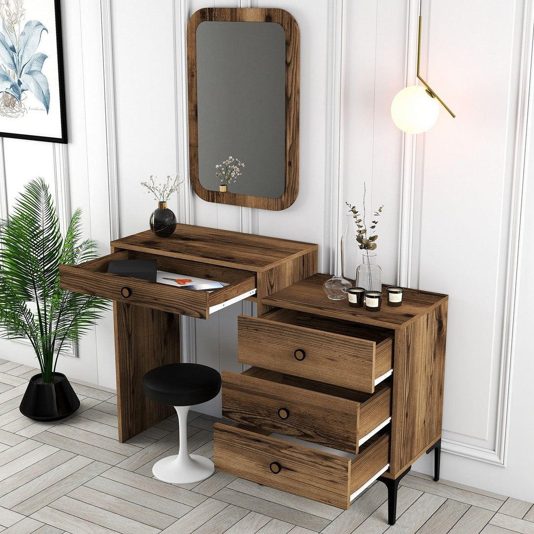 Fésülködő asztal Lizbon 546 - Walnut-Vashome.sk
