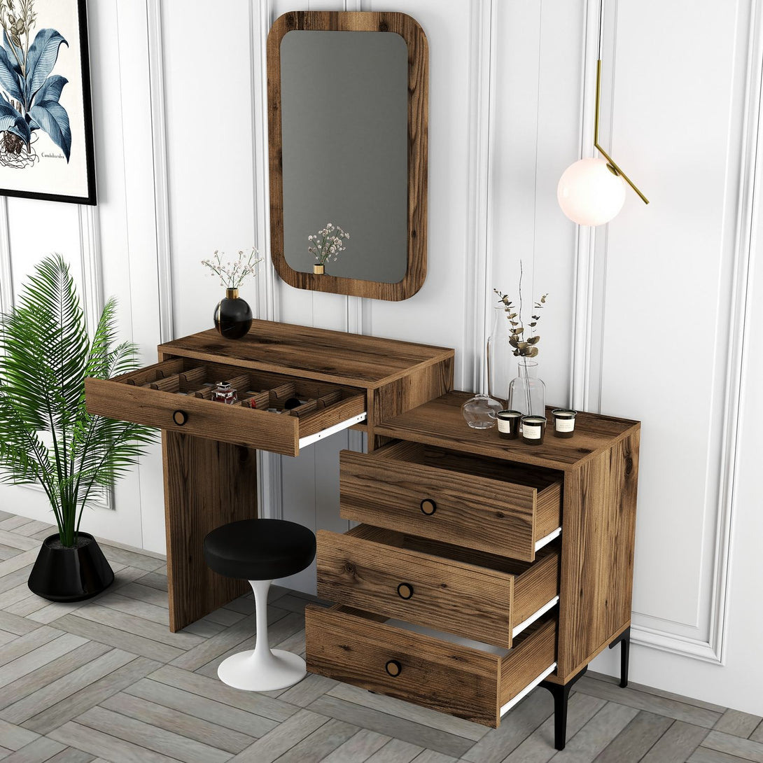 Fésülködő asztal Lizbon 546 - Walnut-Vashome.sk