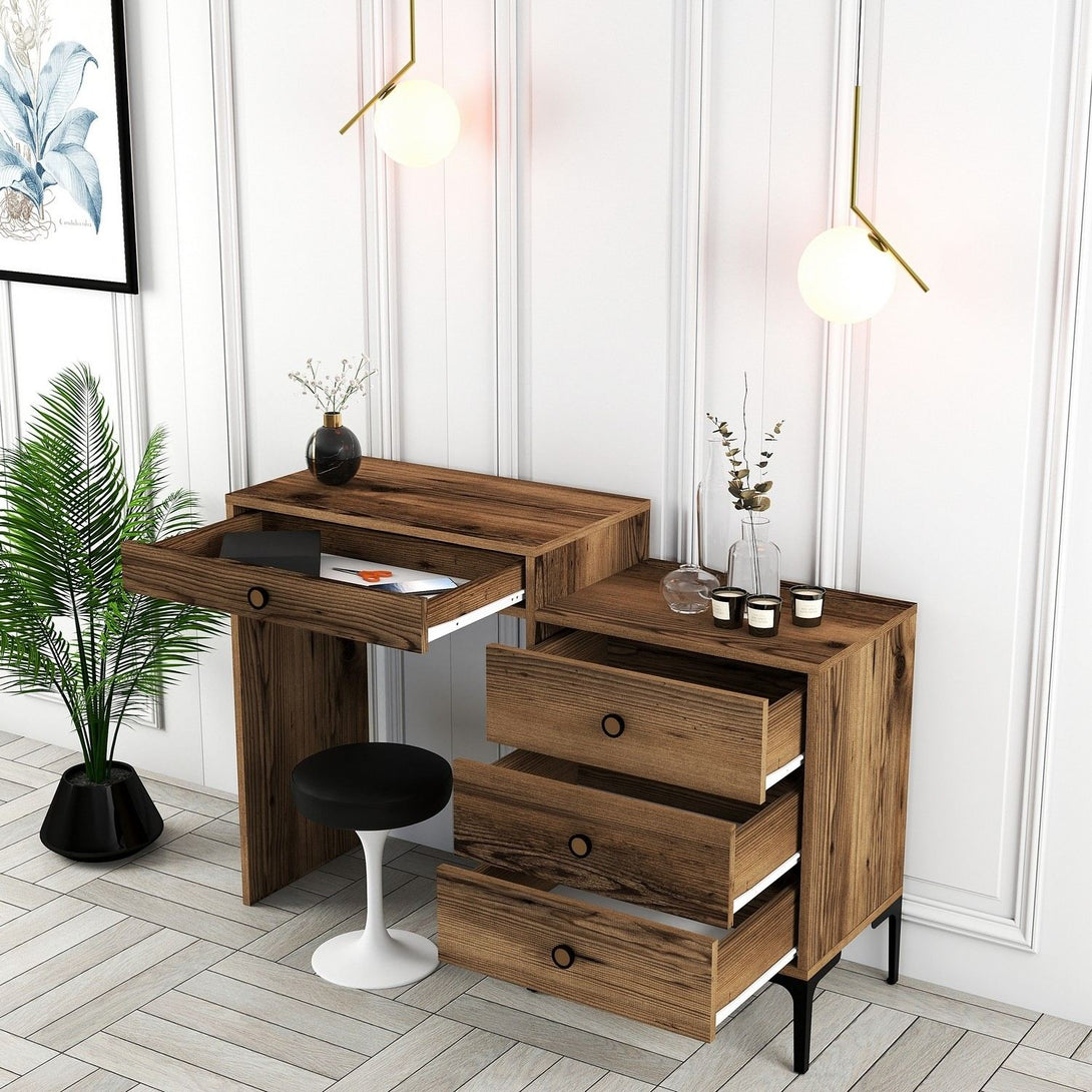 Fésülködő asztal Lizbon 553 - Walnut-Vashome.sk