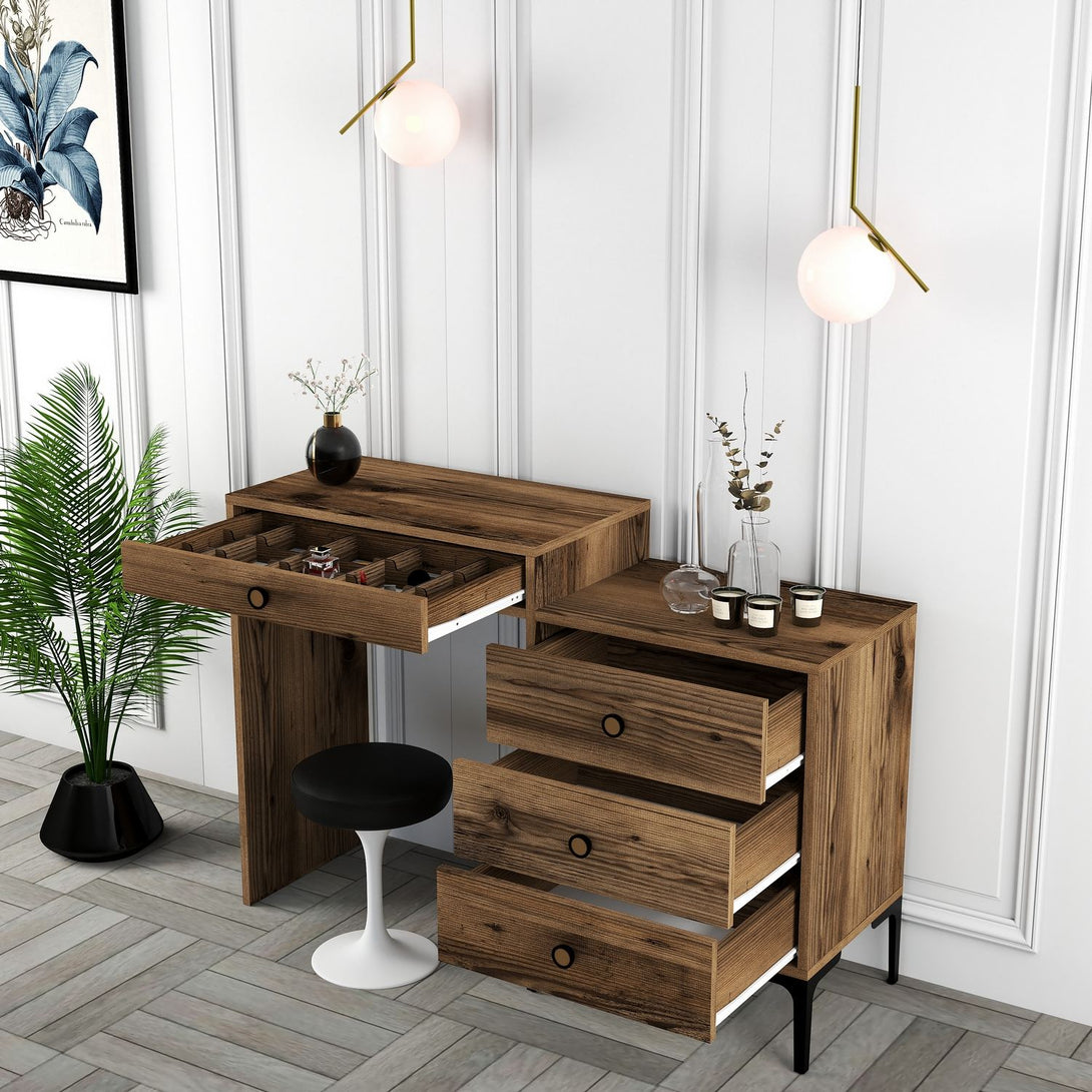 Fésülködő asztal Lizbon 553 - Walnut-Vashome.sk