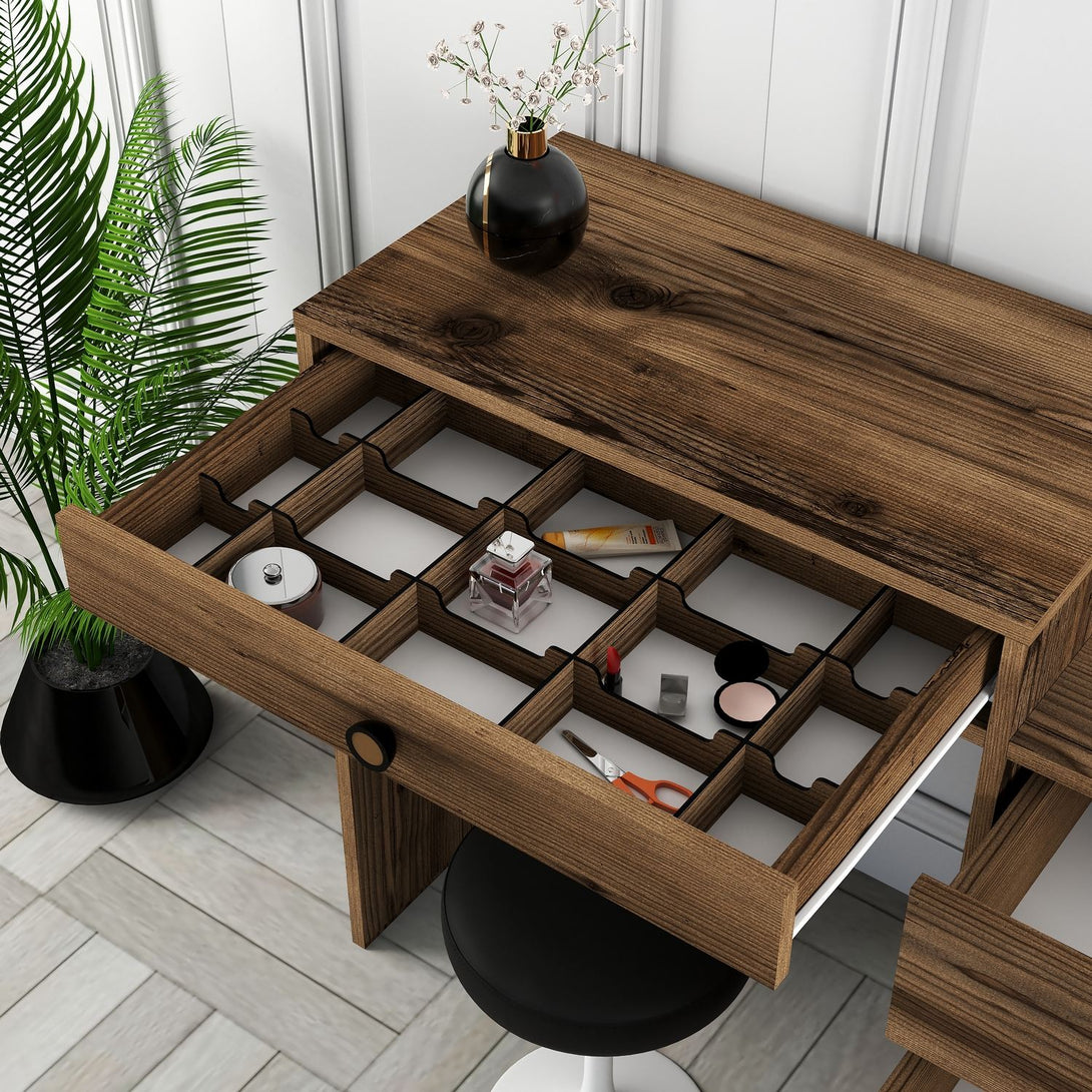 Fésülködő asztal Lizbon 553 - Walnut-Vashome.sk