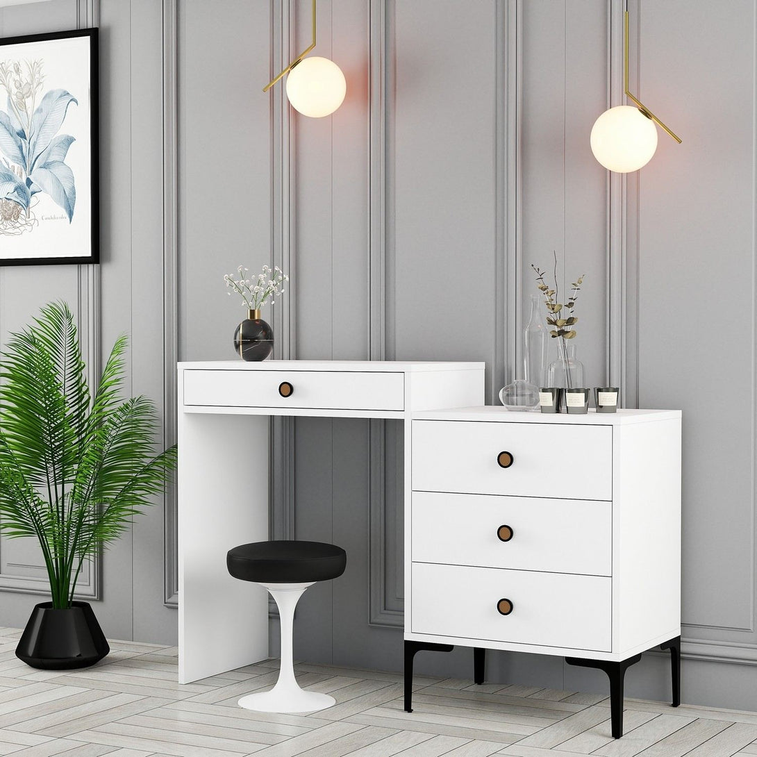 Fésülködő asztal Lizbon 556 - White-Vashome.sk