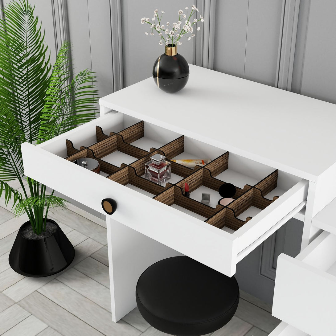 Fésülködő asztal Lizbon 556 - White-Vashome.sk