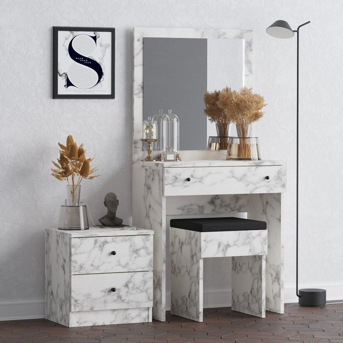 Fésülködő asztal Nice - Carrara Marble-Vashome.sk