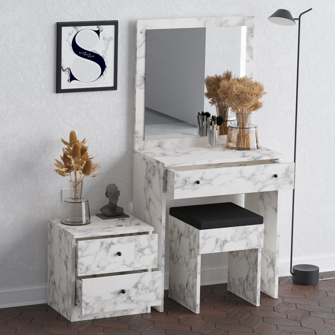Fésülködő asztal Nice - Carrara Marble-Vashome.sk