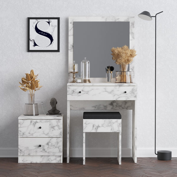 Fésülködő asztal Nice - Carrara Marble-Vashome.sk