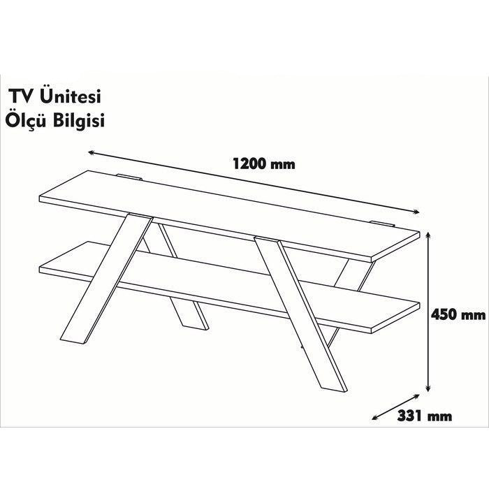 TV szekrény Basic - 146-Vashome.sk