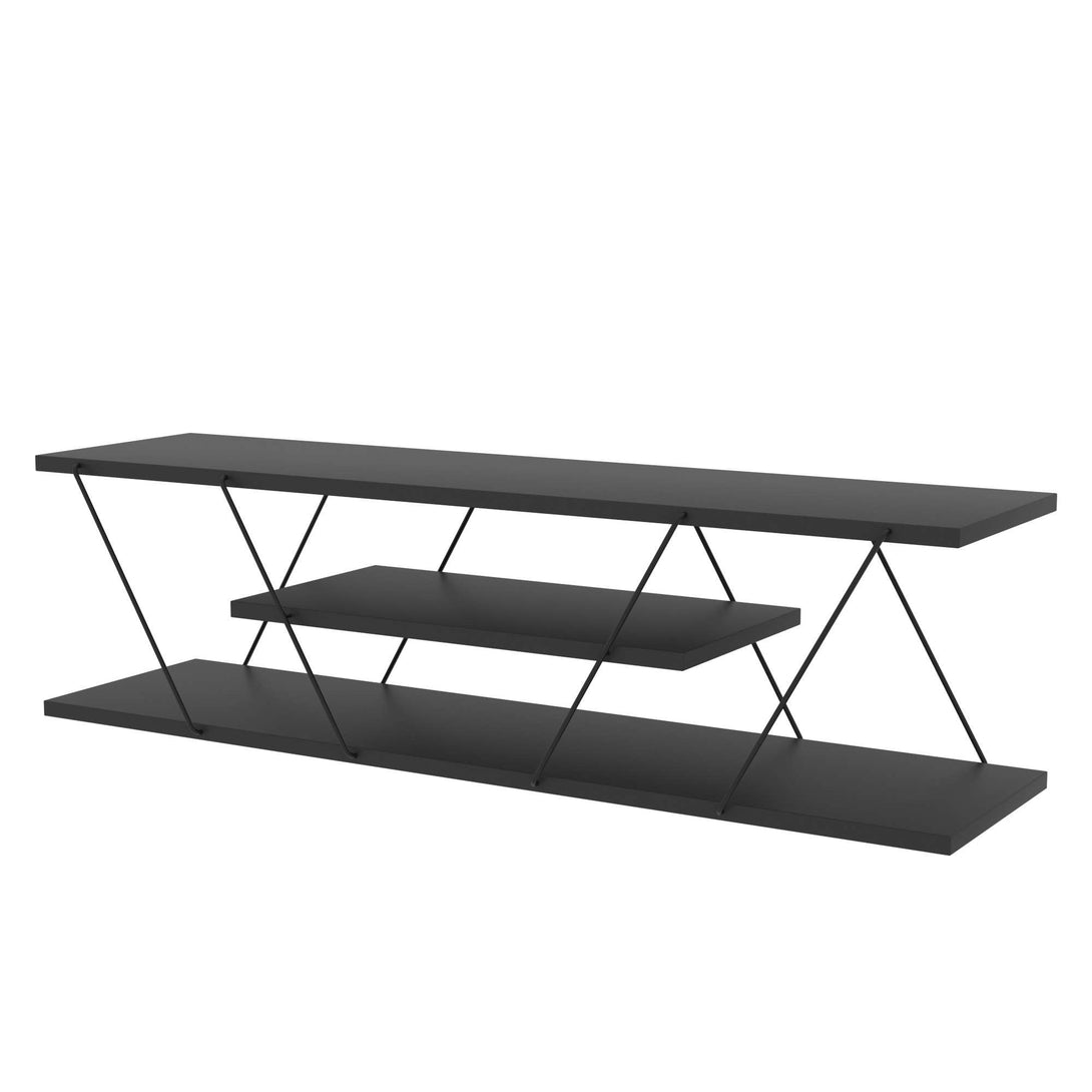 TV szekrény Canaz v2 - Anthracite, Grey-Vashome.sk