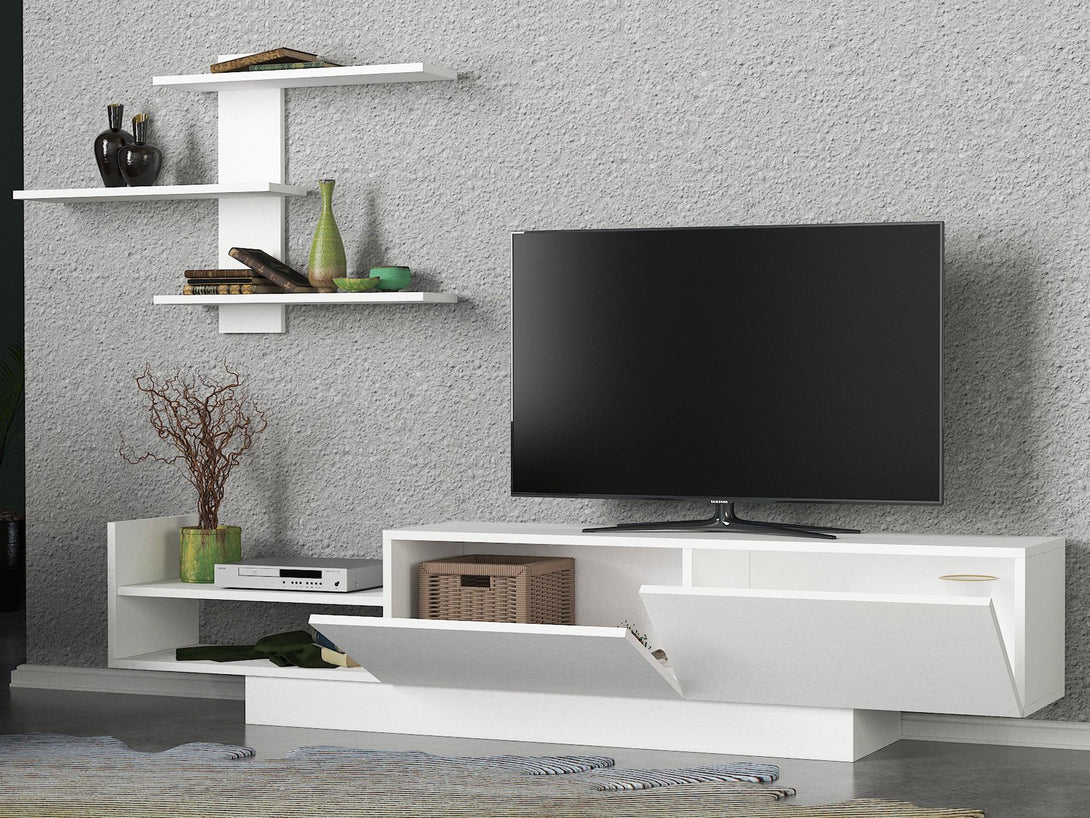 TV szekrény Egemen - White-Vashome.sk