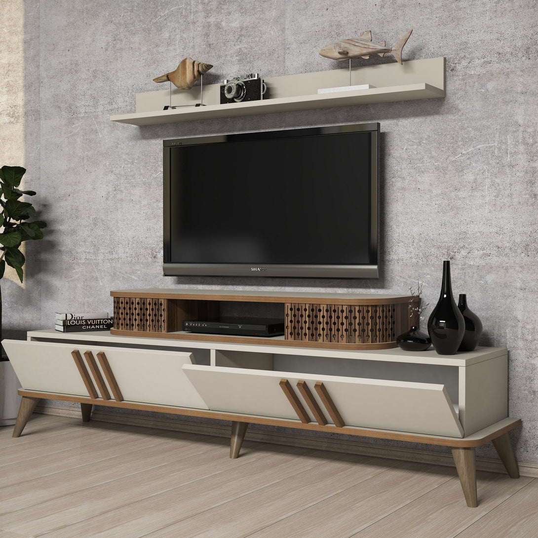 TV szekrény Eylül - Cream-Vashome.sk