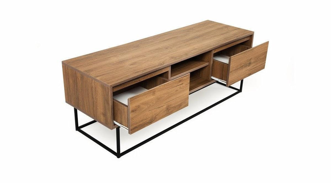 TV szekrény Laxus 140 - Walnut-Vashome.sk