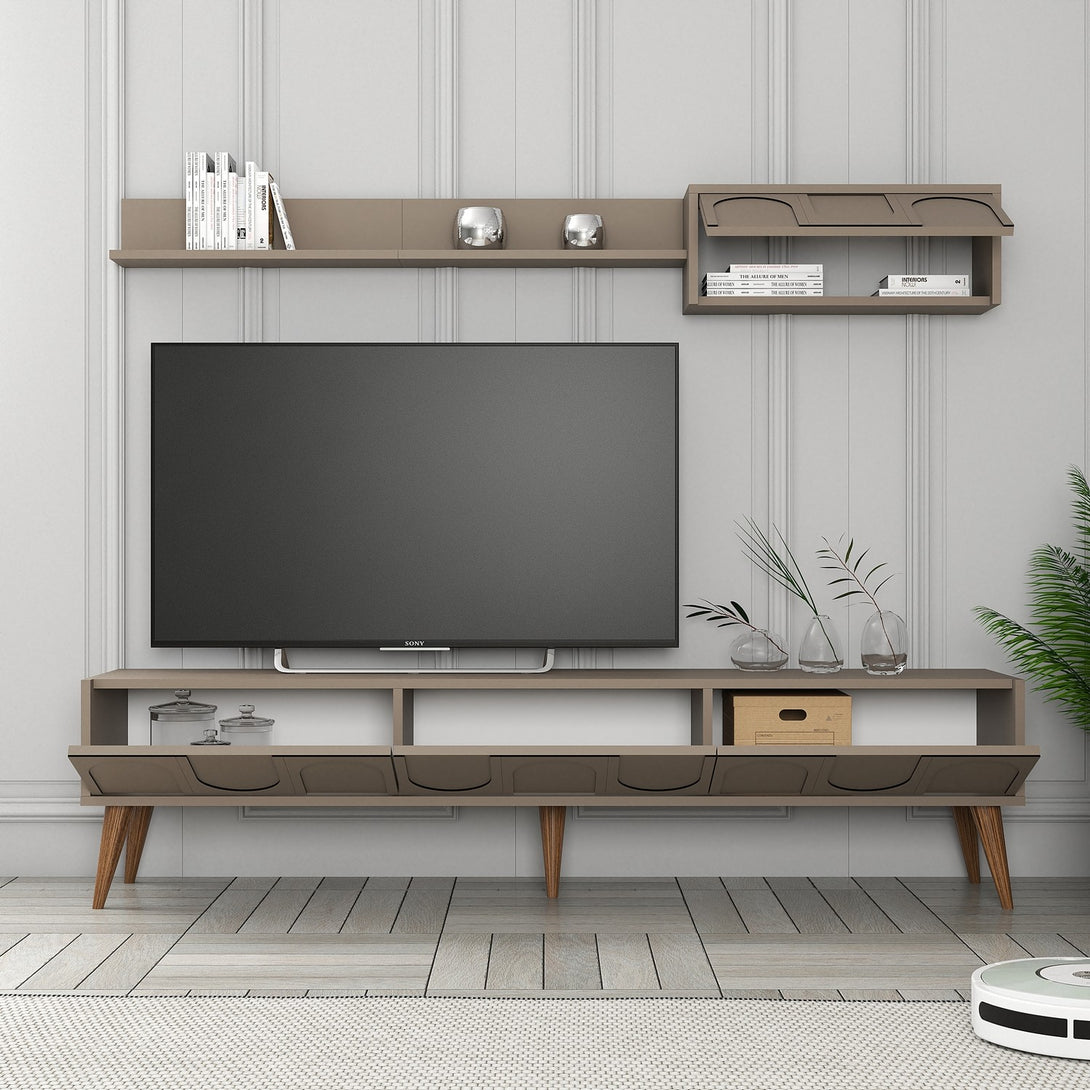 TV szekrény Lyon 2 - Atlas, Walnut-Vashome.sk