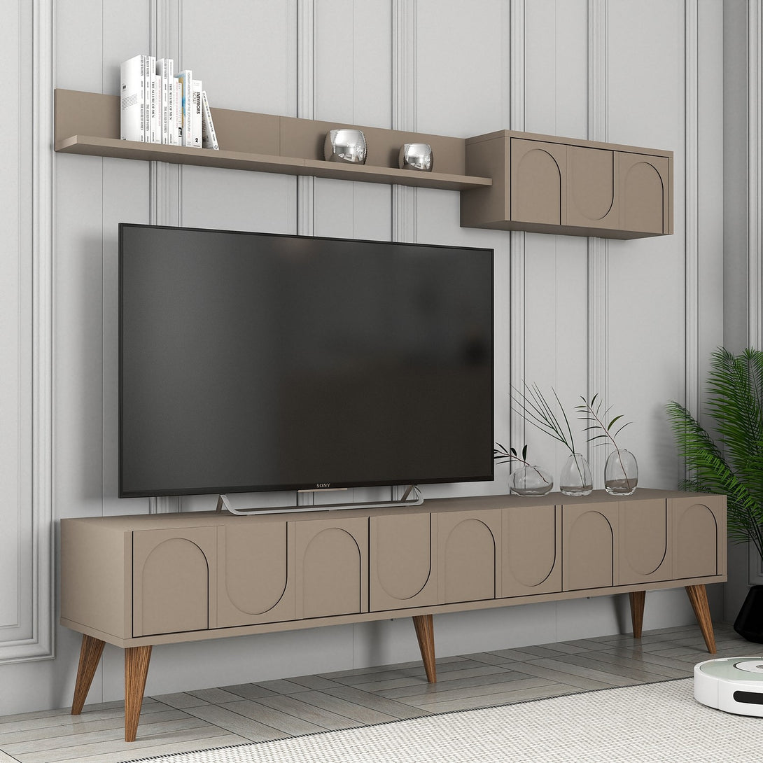 TV szekrény Lyon 2 - Atlas, Walnut-Vashome.sk