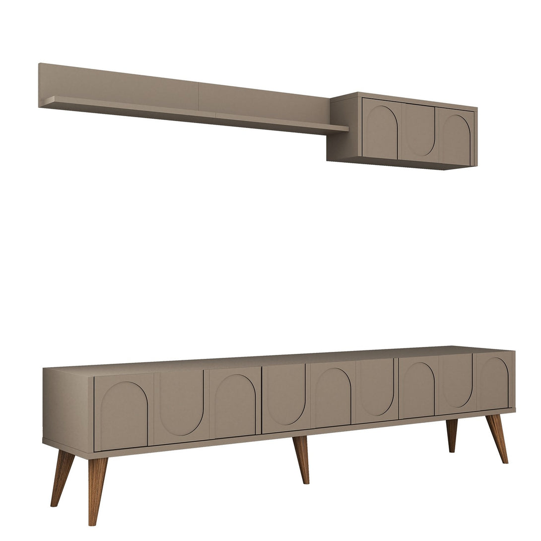 TV szekrény Lyon 2 - Atlas, Walnut-Vashome.sk