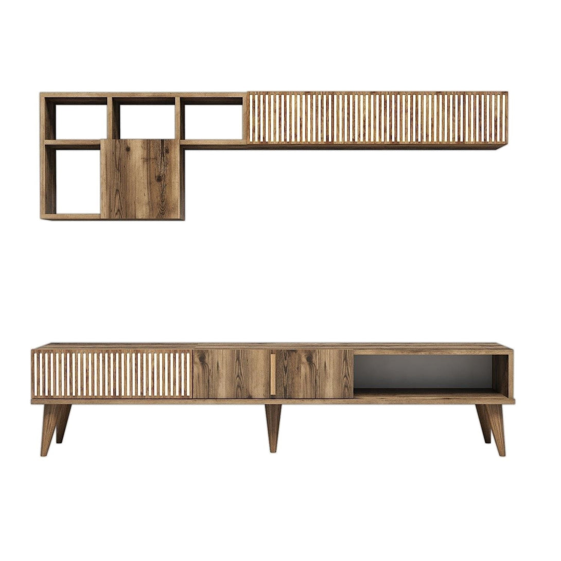 TV szekrény Milan - Walnut-Vashome.sk