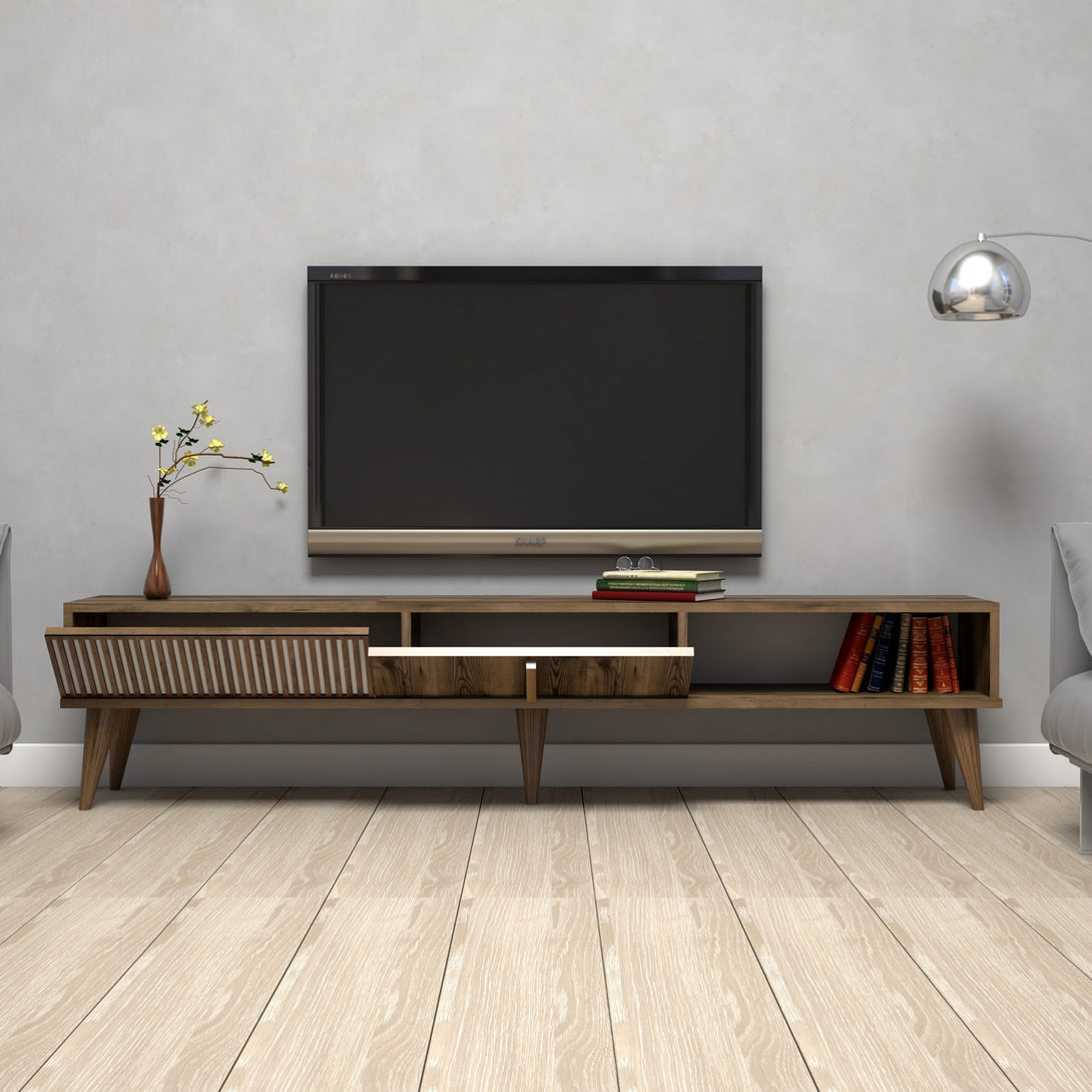 TV szekrény Milan - Walnut-Vashome.sk