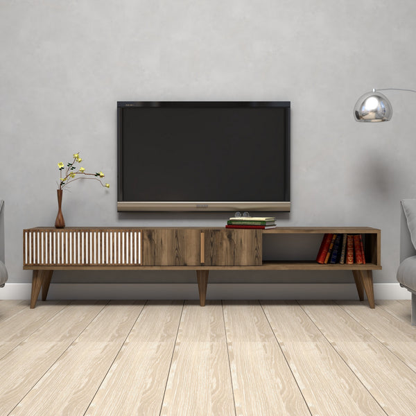 TV szekrény Milan - Walnut-Vashome.sk