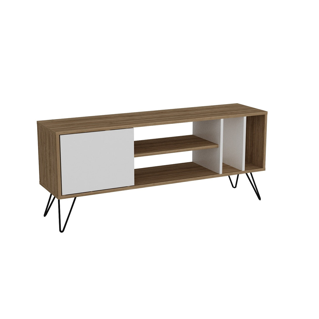 TV szekrény Mistico (140) - Walnut, White-Vashome.sk