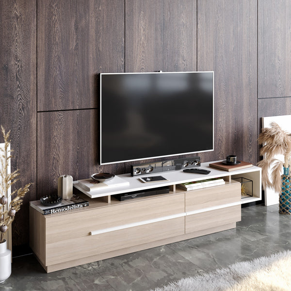 TV szekrény Pia - Cordoba, White-Vashome.sk