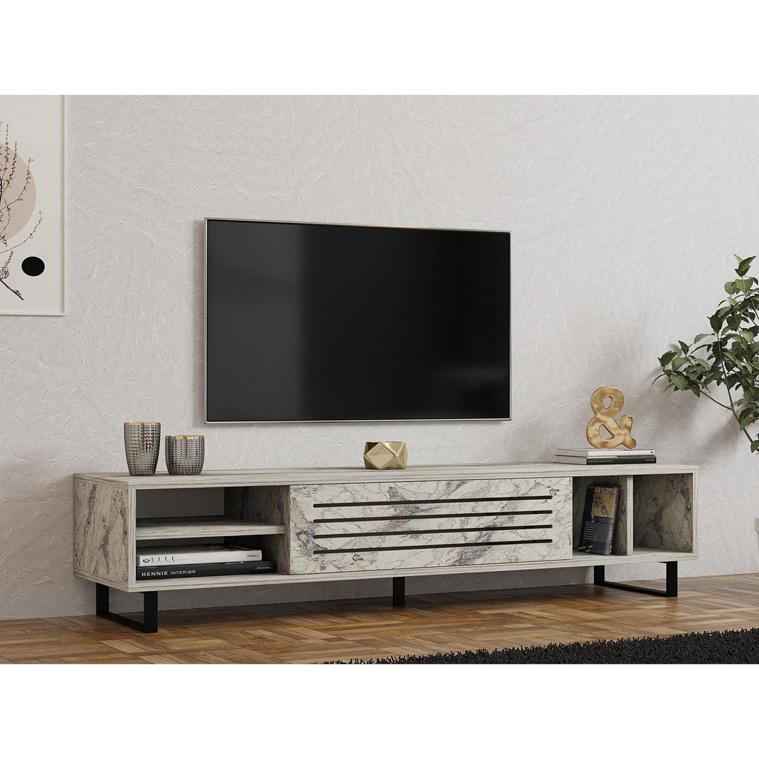 TV szekrény Safir - Freesia, Marble-Vashome.sk