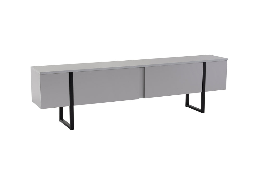 TV szekrény Serenity - Grey, Black-Vashome.sk